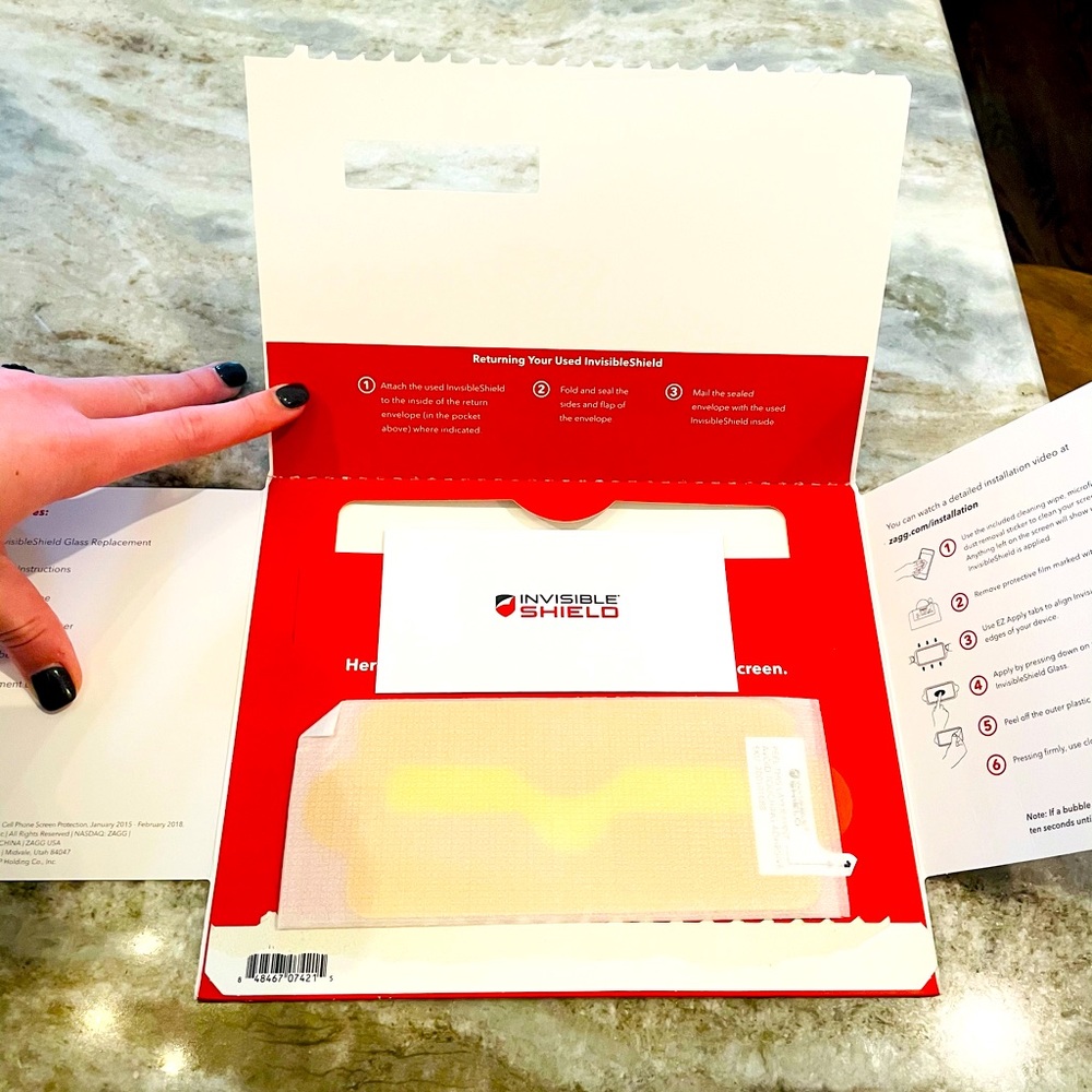 Invisible Shield IPhone 10x/xs protective screen